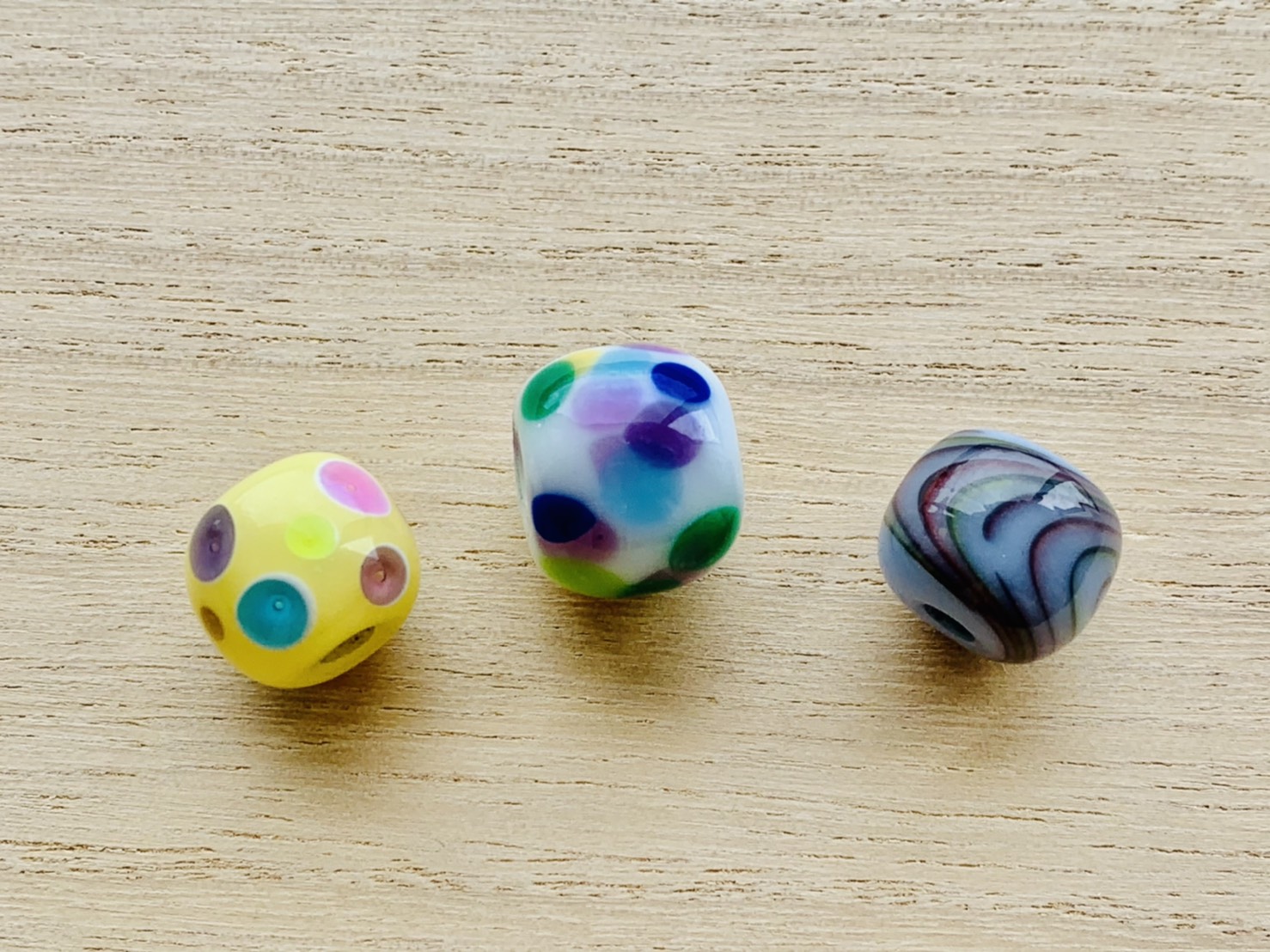 とんぼ玉教室 陶芸 カルチャー教室ティーイング
